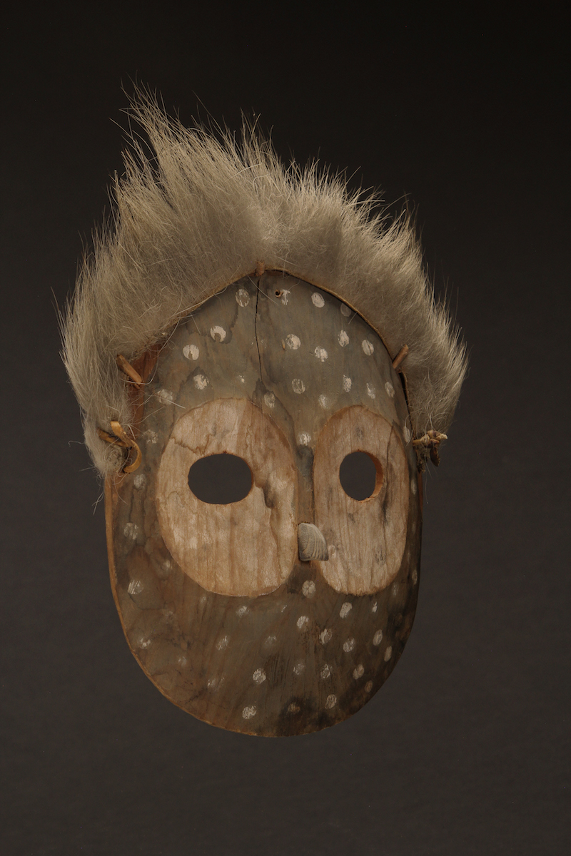 Owl mask yup'ik, Alaska, Brant mackley, Santa Fe